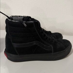 Vans Black High-Top Skate Sneakers
